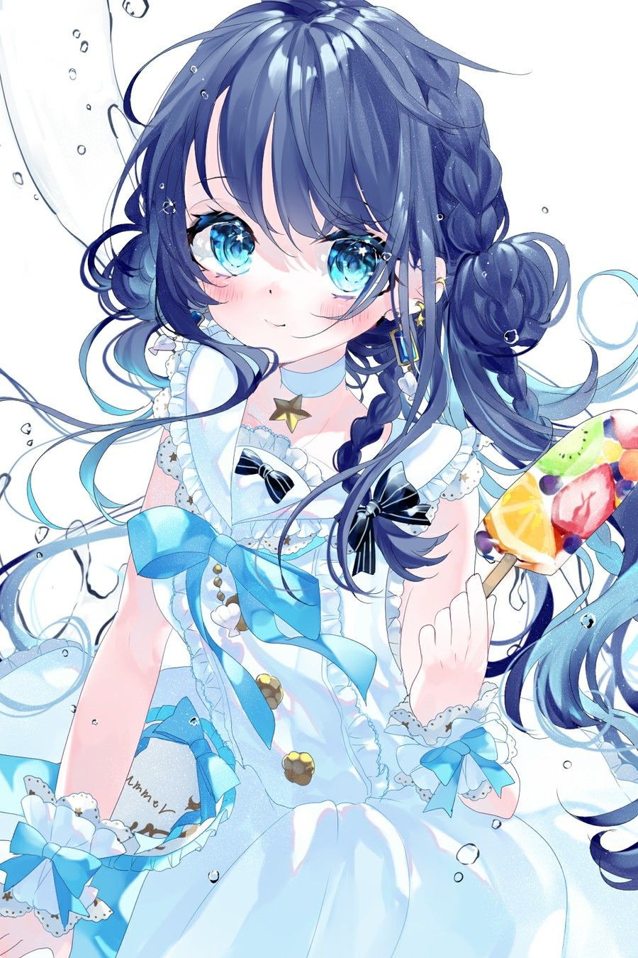 Xả ảnh anime - Anime girl tóc xanh dương(1) - Wattpad