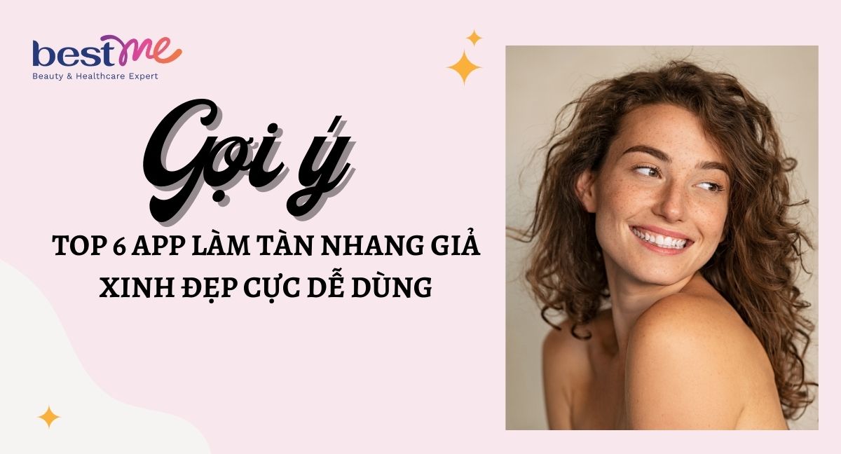 TOP 6 app làm tàn nhang giả xinh đẹp cực dễ dùng