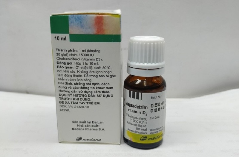 Aquadetrim Vitamin D3 có tốt không? Có tác dụng gì? - 1