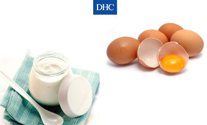 Mặt nạ từ sữa chua và trứng gà giúp dưỡng trắng và tăng sức khỏe làn da