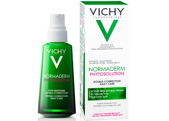 Vichy Normaderm Phytosolution là sản phẩm kem dưỡng phục hồi cho da dầu mụn