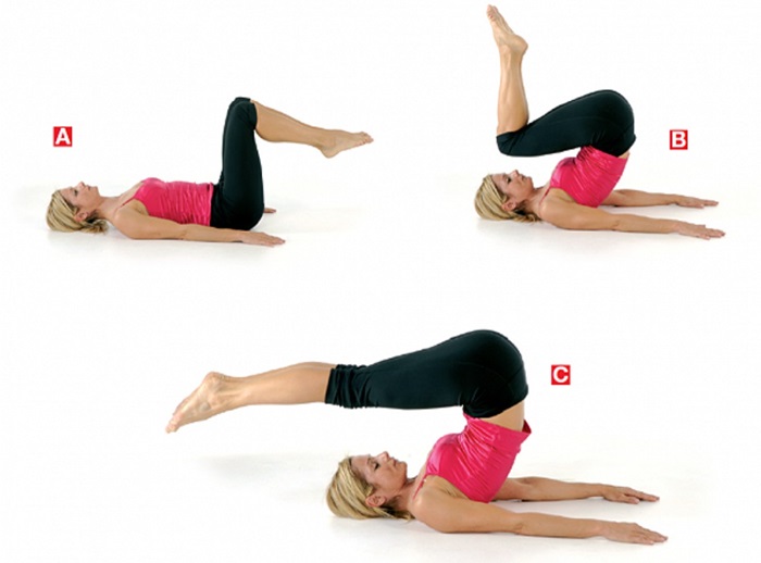 Bài tập tăng chiều cao Pilates Roll Over