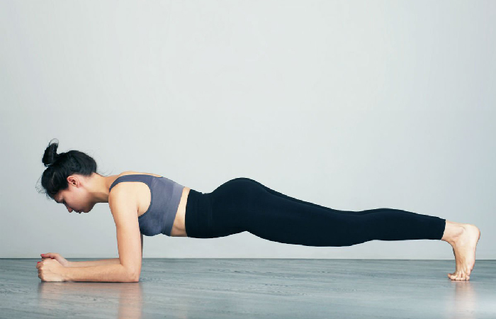 Tập plank trong 15 phút để giảm mỡ bụng