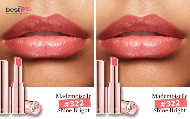 bang-mau-son-duong-lancome-labsolu-mademoiselle-shine-12 Bảng màu son dưỡng Lancome L'absolu Mademoiselle Shine - 12