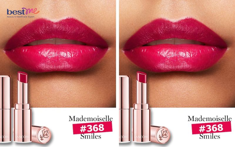 bang-mau-son-duong-lancome-labsolu-mademoiselle-shine-14 Bảng màu son dưỡng Lancome L'absolu Mademoiselle Shine - 14