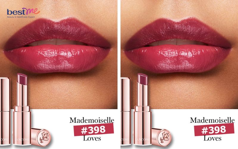 bang-mau-son-duong-lancome-labsolu-mademoiselle-shine-16 Bảng màu son dưỡng Lancome L'absolu Mademoiselle Shine - 16