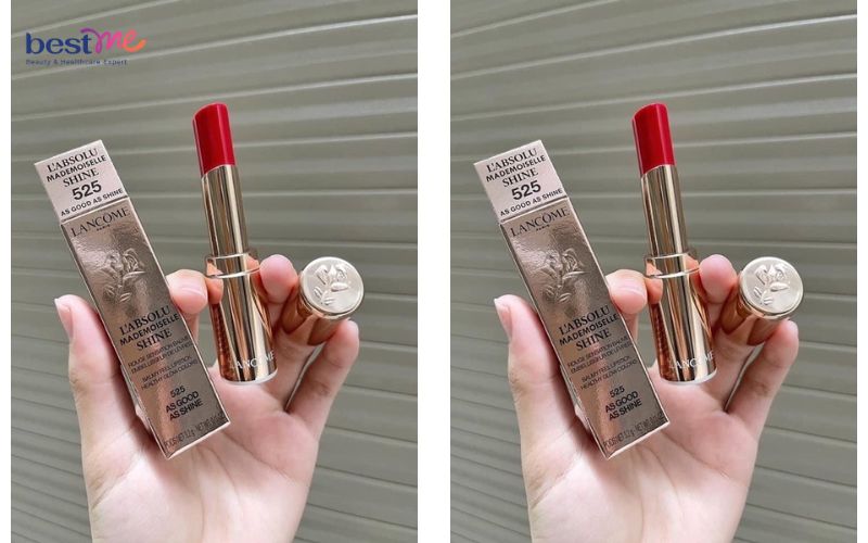 bang-mau-son-duong-lancome-labsolu-mademoiselle-shine-19 Bảng màu son dưỡng Lancome L'absolu Mademoiselle Shine - 19