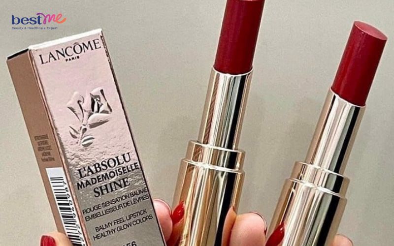 bang-mau-son-duong-lancome-labsolu-mademoiselle-shine-5 Bảng màu son dưỡng Lancome L'absolu Mademoiselle Shine - 5