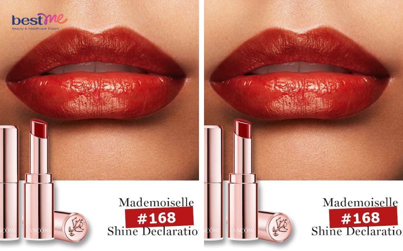 bang-mau-son-duong-lancome-labsolu-mademoiselle-shine-7 Bảng màu son dưỡng Lancome L'absolu Mademoiselle Shine - 7