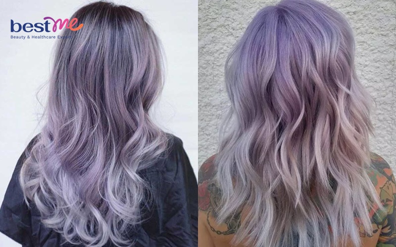 Màu tím ánh kim là sự kết hợp hài hòa giữa màu tím với sắc ánh kim