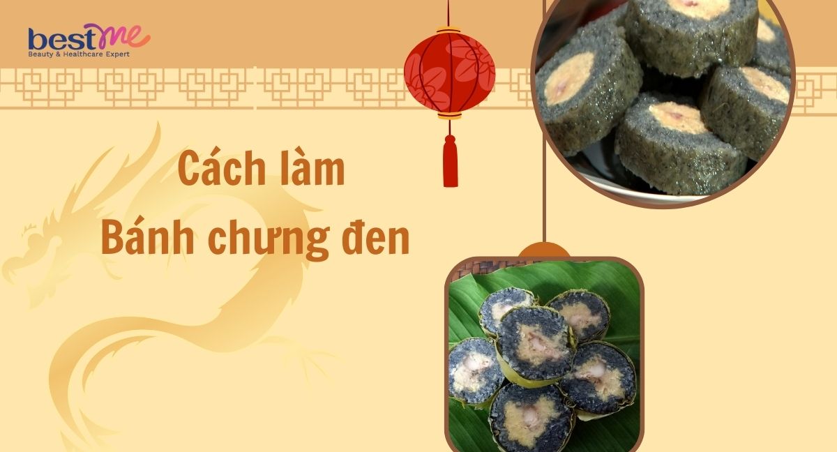 Cách làm bánh chưng đen chuẩn vị núi rừng 