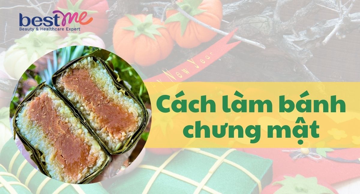 Hướng dẫn chi tiết cách làm bánh chưng mật mềm dẻo 