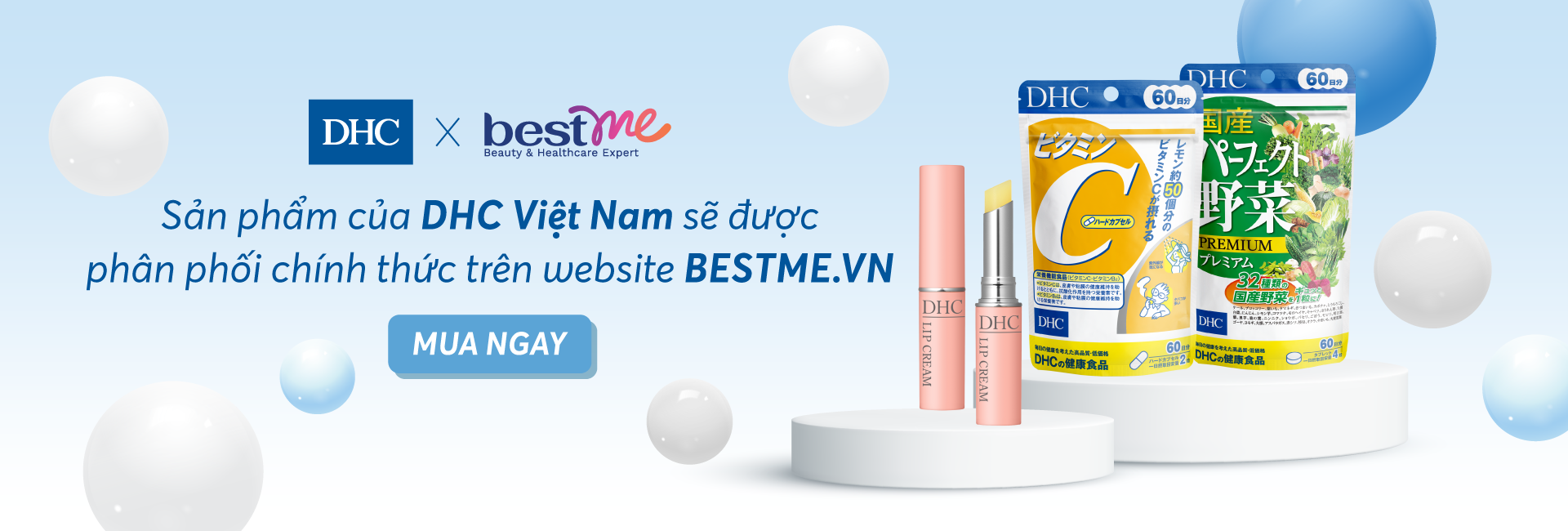 DHC Việt Nam phân phối tại website Bestme.vn