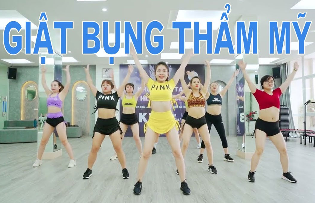 Bài tập giật bụng tại Bảo Ngọc aerobic