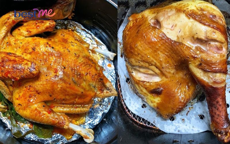 Bật mí 3 cách ướp và nướng gà bằng nồi chiên không dầu siêu ngon tại nhà  - 6