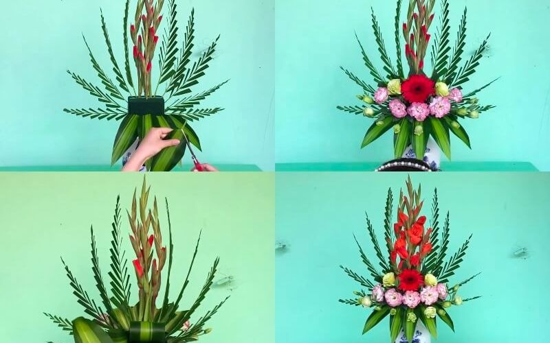 Bật mí cách cắm hoa cẩm chướng để bàn thờ đơn giản ý nghĩa - 5