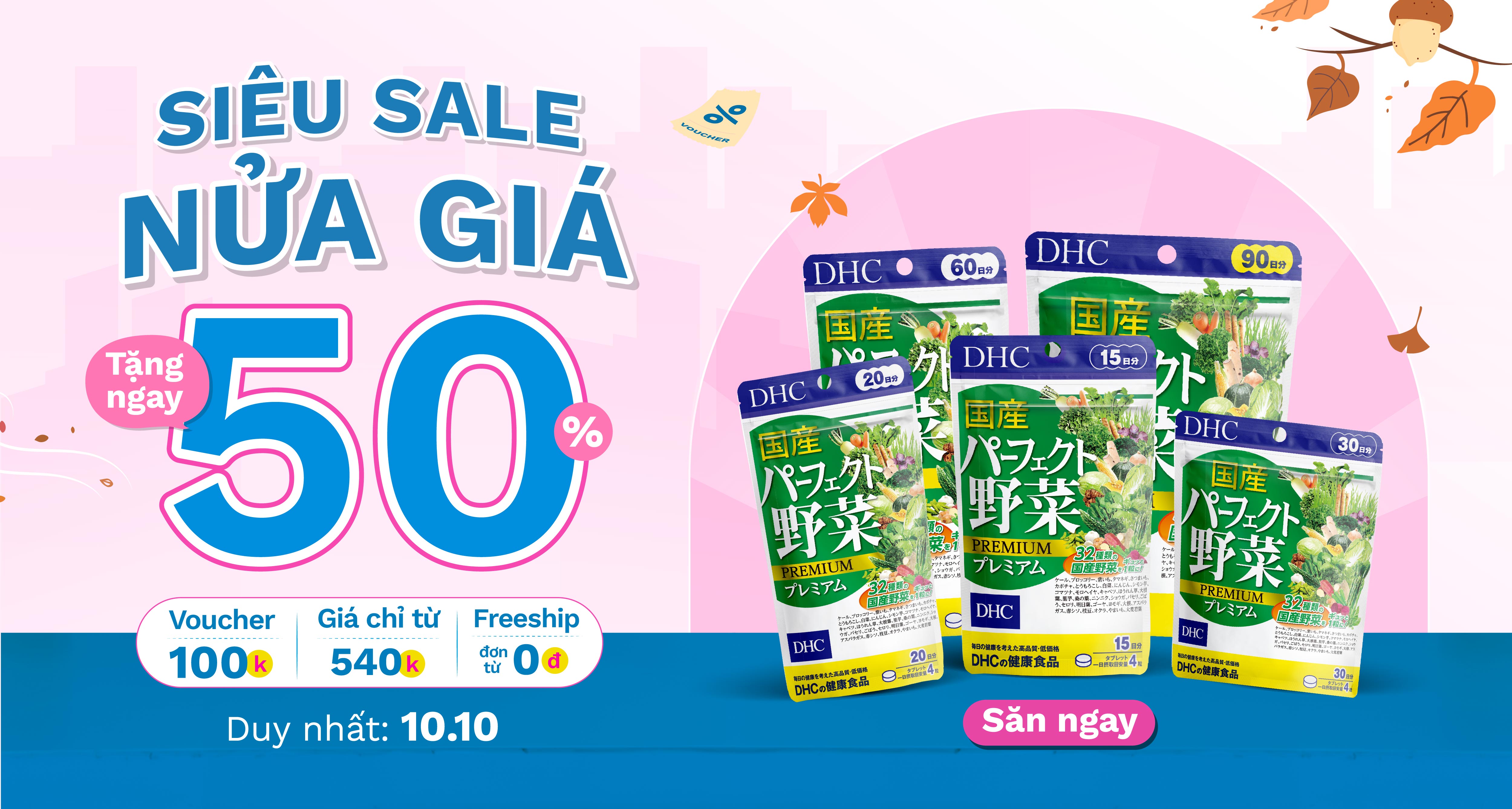Tiệc sale 10/10 Bestme giảm nửa giá