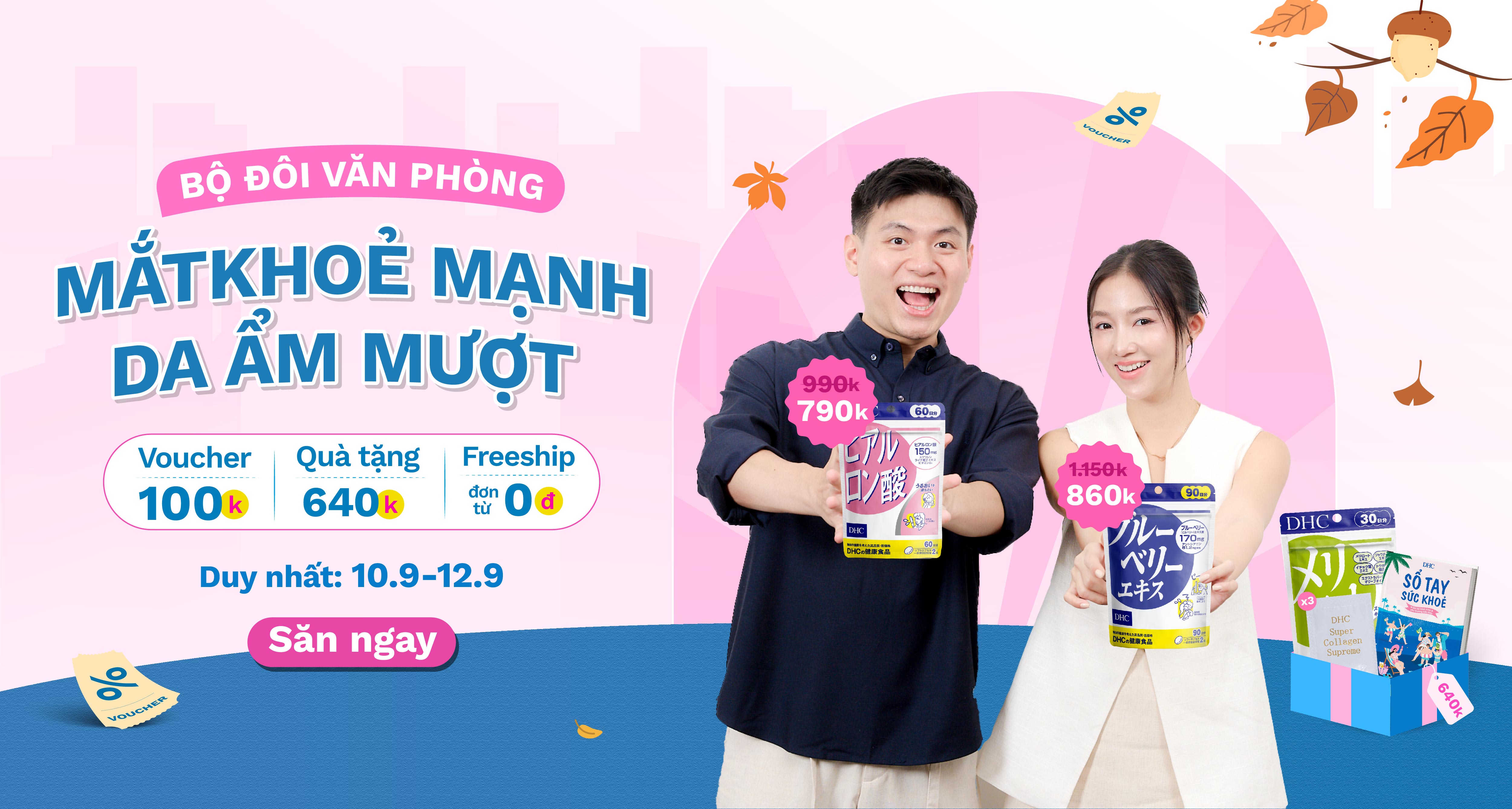 Mua TPCN tăng cường sức khỏe đón mùa thu, giảm ngay 30%