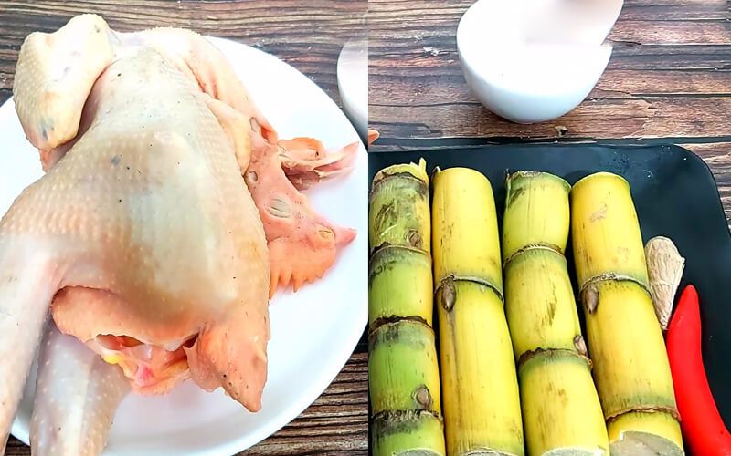 bi-quyet-lam-ga-hap-mia-doc-la-cuc-ngon-chieu-dai-ca-nha-2 Bí quyết làm gà hấp mía độc lạ cực ngon chiêu đãi cả nhà - 2