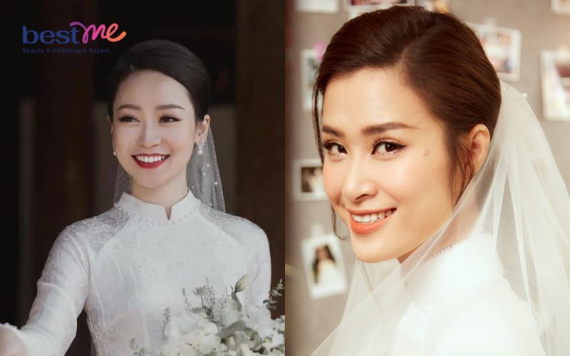 bi-quyet-makeup-trang-diem-co-dau-mac-ao-dai-dep-duyen-dang-8 Bí quyết makeup trang điểm cô dâu mặc áo dài đẹp duyên dáng - 8