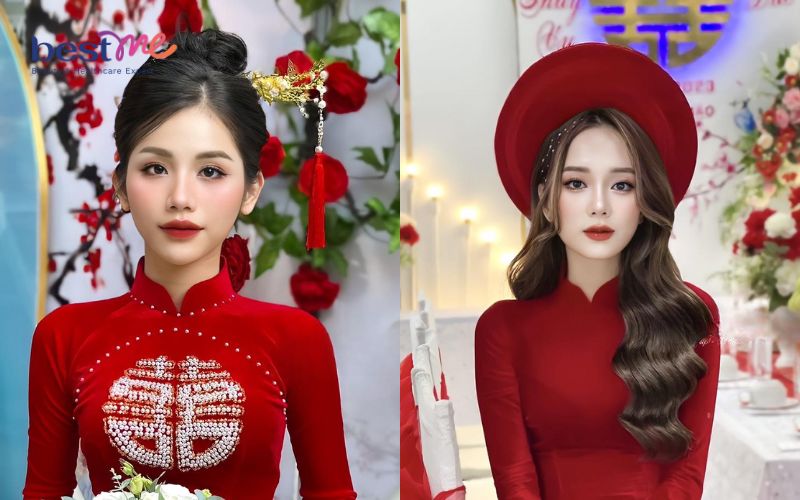 bi-quyet-makeup-trang-diem-co-dau-mac-ao-dai-dep-duyen-dang-9 Bí quyết makeup trang điểm cô dâu mặc áo dài đẹp duyên dáng - 9