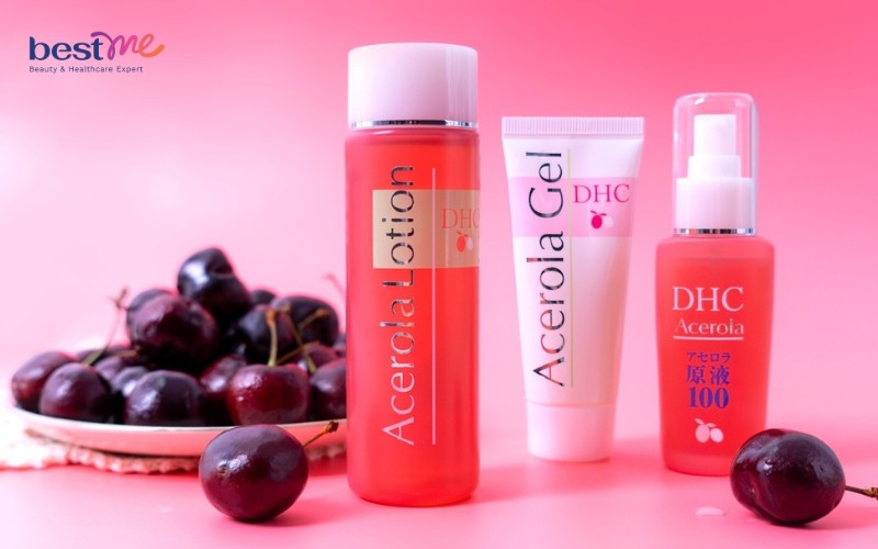Bộ sản phẩm DHC Acerola chăm sóc da từ trái sơ ri