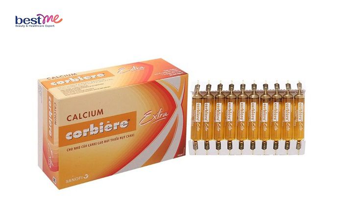 Thuốc canxi dạng ống cho bà bầu Calcium Corbiere