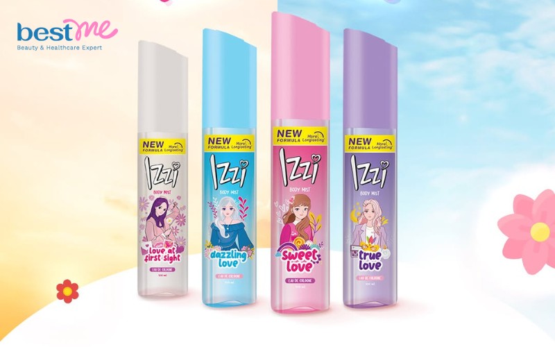 body-mist-izzi-con-san-xuat-khong-mau-nao-thom-nhat-5 Body mist Izzi còn sản xuất không? Màu nào thơm nhất? - 5