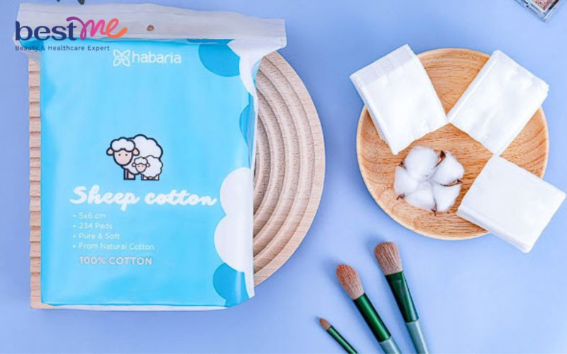 bong-tay-trang-habaria-cua-nuoc-nao-san-xuat-co-bao-nhieu-mieng-4 Bông tẩy trang Habaria của nước nào sản xuất? Có bao nhiêu miếng? - 4