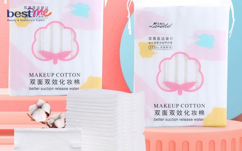 bong-tay-trang-lameila-222-mieng-co-tot-khong-gia-bao-nhieu-1 Bông tẩy trang Lameila 222 miếng có tốt không? Giá bao nhiêu? - 1
