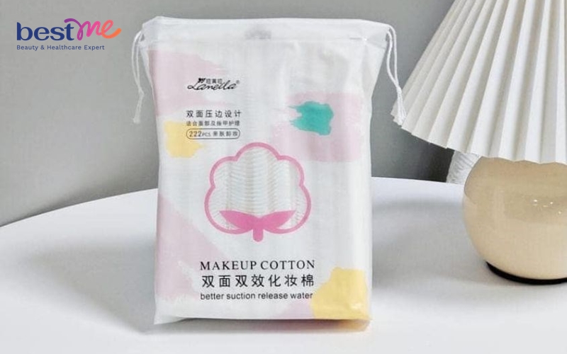 bong-tay-trang-lameila-222-mieng-co-tot-khong-gia-bao-nhieu-4 Bông tẩy trang Lameila 222 miếng có tốt không? Giá bao nhiêu? - 4