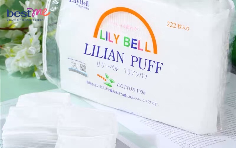 bong-tay-trang-lily-bell-222-mieng-co-tot-khong-gia-bao-nhieu-1 Bông tẩy trang Lily Bell 222 miếng có tốt không? Giá bao nhiêu? - 1
