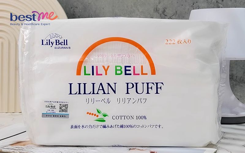 bong-tay-trang-lily-bell-222-mieng-co-tot-khong-gia-bao-nhieu-2 Bông tẩy trang Lily Bell 222 miếng có tốt không? Giá bao nhiêu? - 2