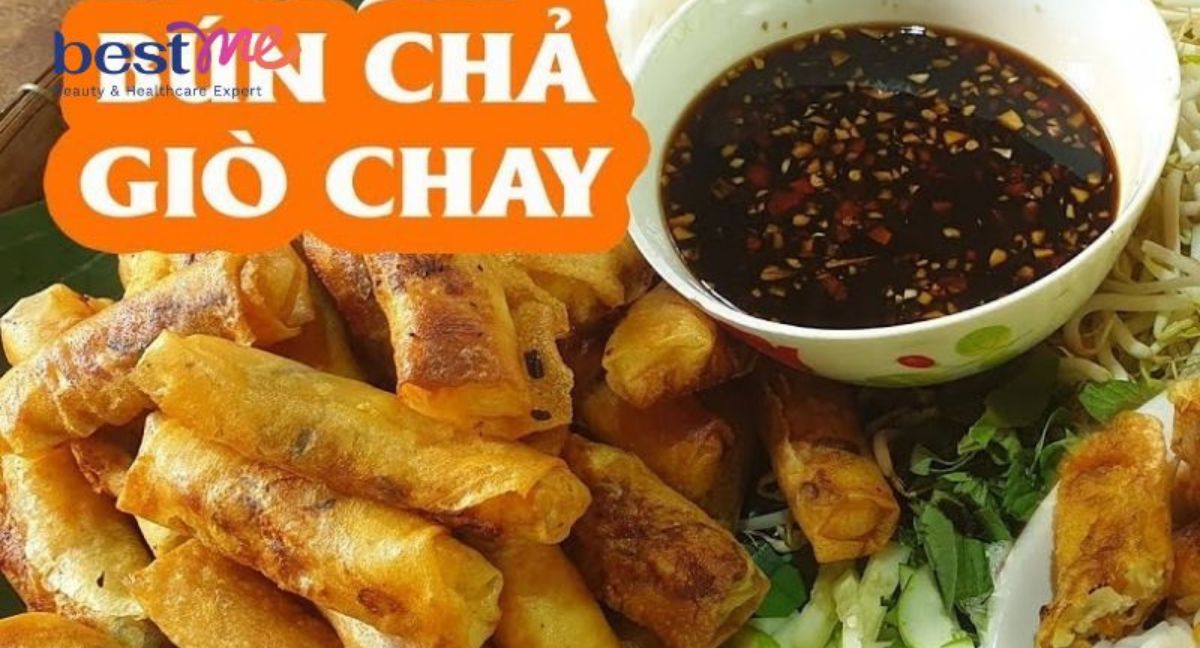 Công thức làm bún chả giò chay giòn rụm, hấp dẫn ngay tại nhà