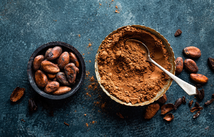 Bột cacao thường được làm thành bột pha đồ uống