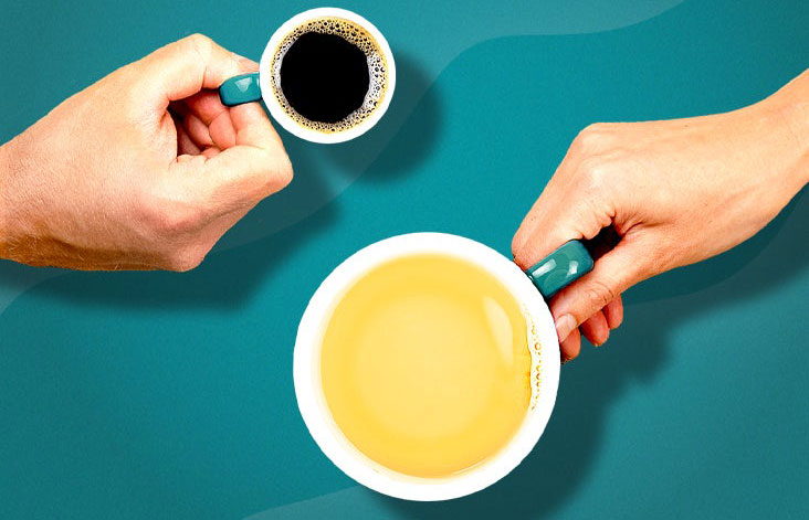 Cà phê và trà xanh là thức uống giúp giảm mỡ hiệu quả 