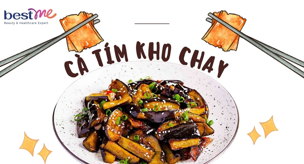 Cà tím kho chay thơm ngon đơn giản tại nhà