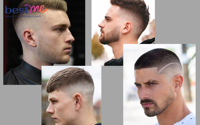 Các loại tóc nam giới cộc gọn gàng cho những người mặt mũi tròn trặn siêu nam tính mạnh mẽ - 21