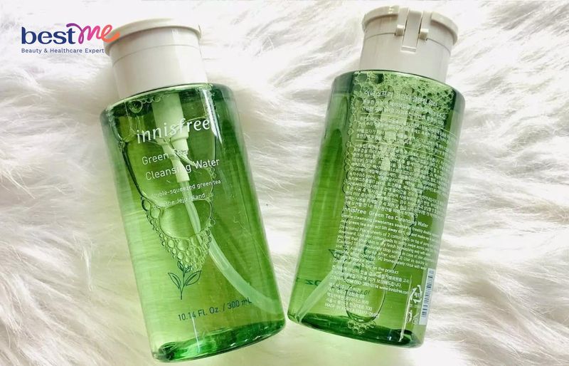 Dầu tẩy trang Innisfree Green Tea nhẹ nhàng làm sạch bụi bẩn