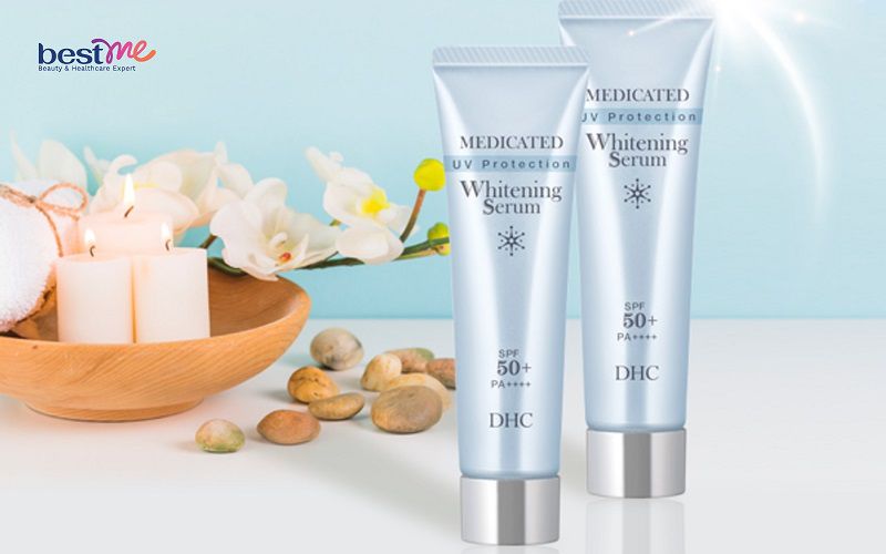 Bảo vệ da và hỗ trợ làm trắng da với DHC UV Protection Whitening Serum