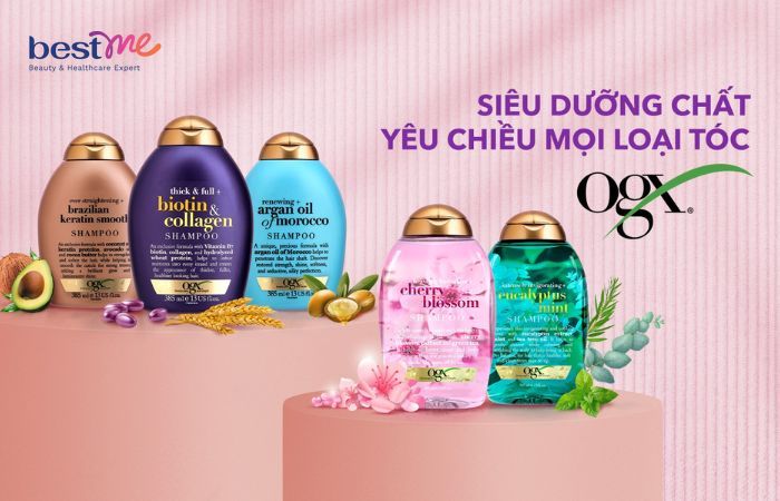 Chăm sóc tóc chuyên sâu với những sản phẩm nổi trội của thương hiệu OGX