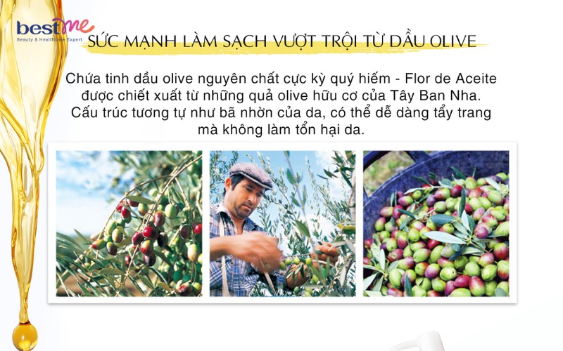 Câu chuyện mỹ phẩm của sản phẩm DHC và dầu oliu