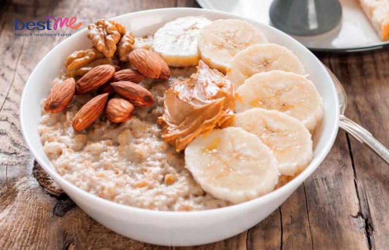 Yến mạch và trái cây giảm cân