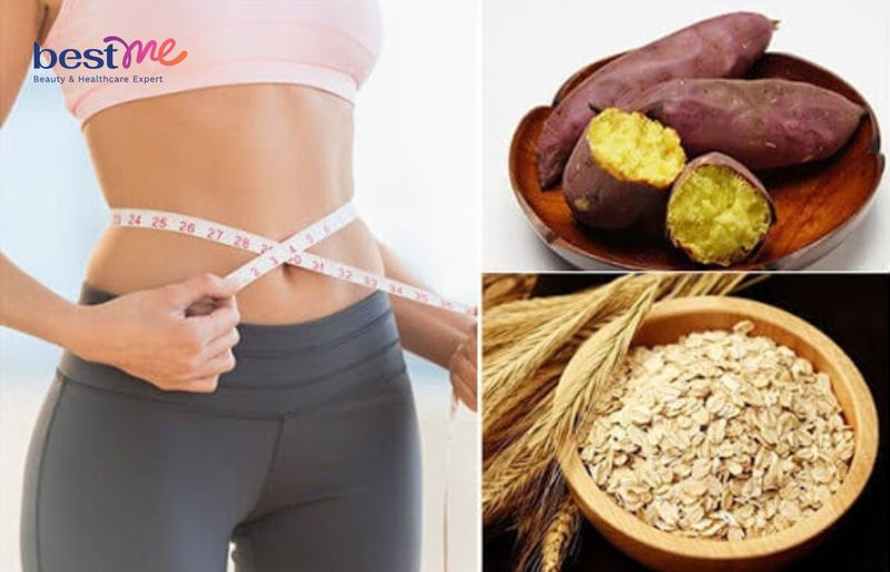 Yến mạch khoai lang giảm cân