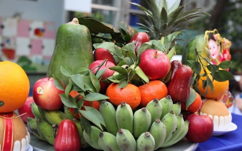 Cách bày mâm ngũ quả miền Trung ngày tết 2026 đẹp ý nghĩa nhất - 2