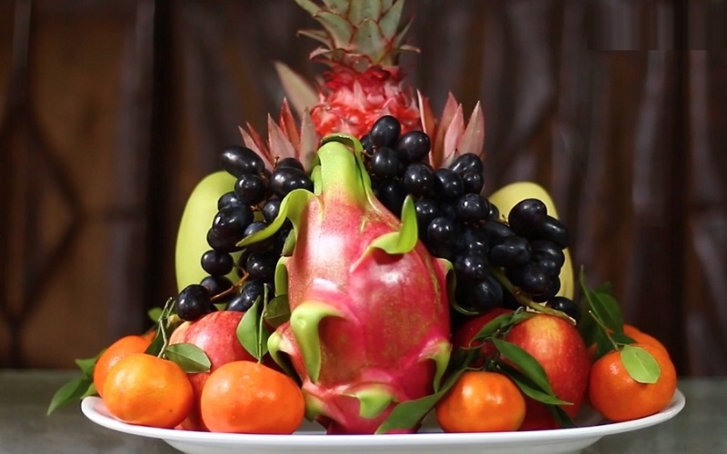 Cách bày mâm ngũ quả miền Trung ngày tết 2026 đẹp ý nghĩa nhất - 5