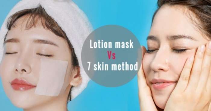 Áp dụng phương pháp lotion mask hoặc 7-skin method giúp cấp ẩm sâu cho da