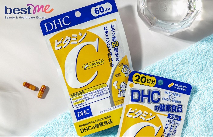 Viên uống vitamin C DHC Vitamin Hard Capsule