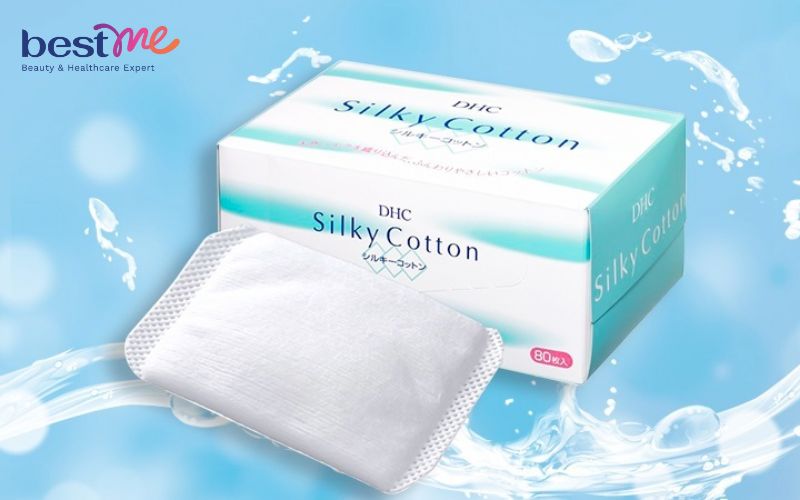  Bông tẩy trang DHC Silky Cotton 100% cotton tự nhiên