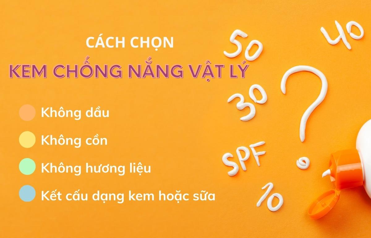 Hướng dẫn cách chọn kem chống nắng vật lý cho da dầu